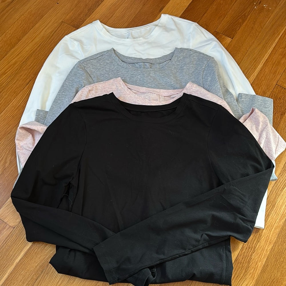 New Without Tags PACT Organic Long Sleeve Tees
